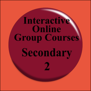 Interactive Online Group Courses – Sec 2