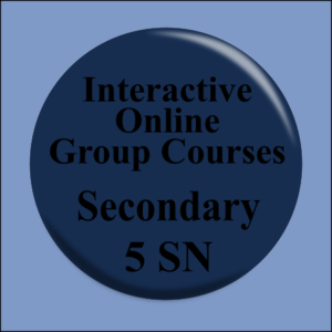 Interactive Online Group Courses – Sec 5 SN