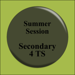 Summer Session Sec 4 TS