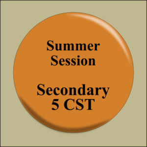 Summer Session Sec 5 CST