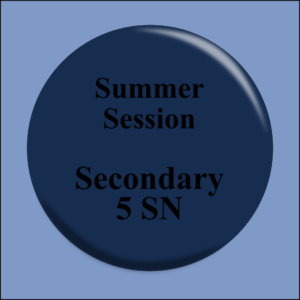 Summer Session Sec 5 SN